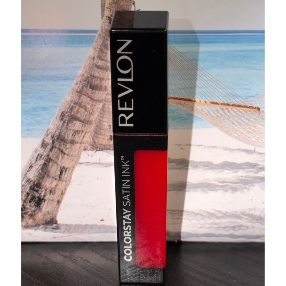Revlon ColorStay Satin Ink Liquid Lipstick 019 My Own Boss Red 0.17oz New